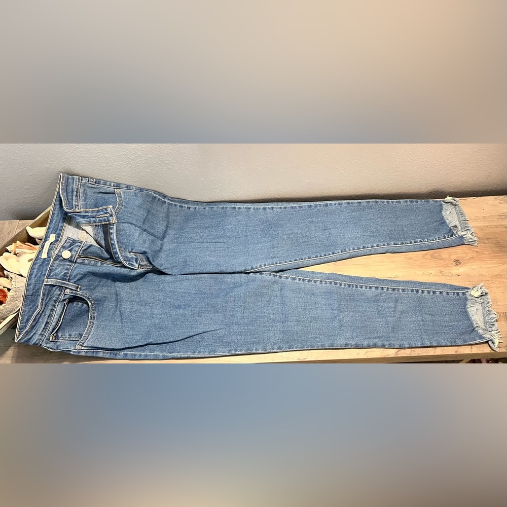 Levi Strass & company blue jeans. Size 31 waist. Skinny leg